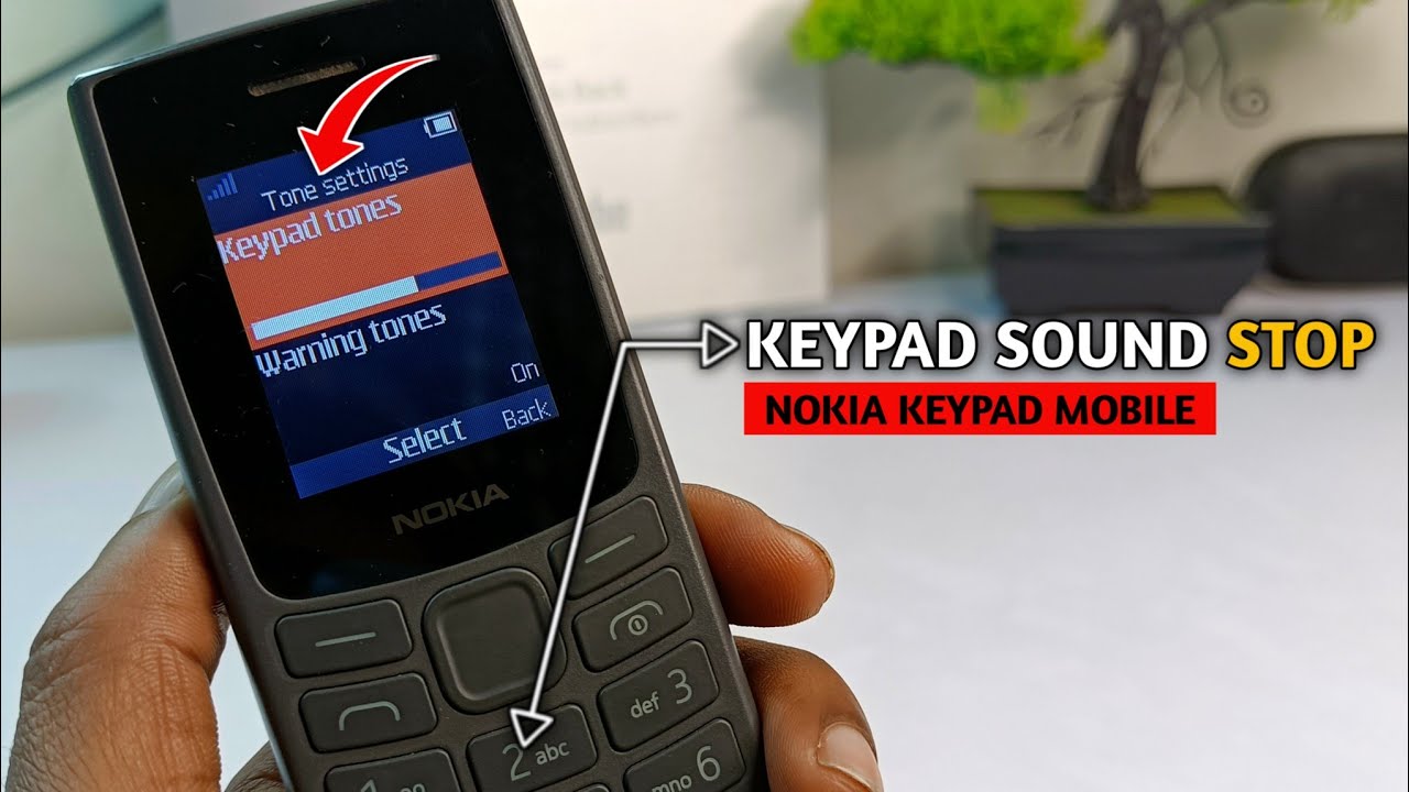 how to turn off keypad dial sounds on nokia phone