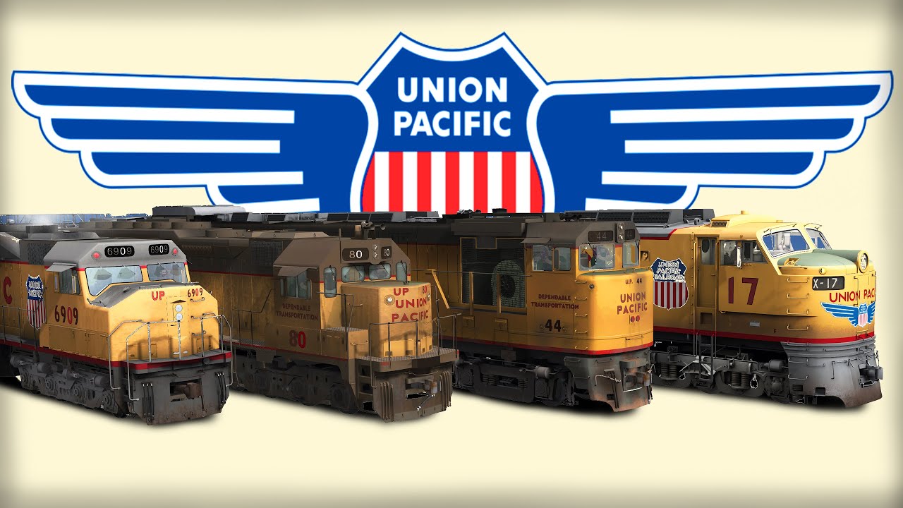 Diesel Giants of the Union Pacific!🏋️‍♂️