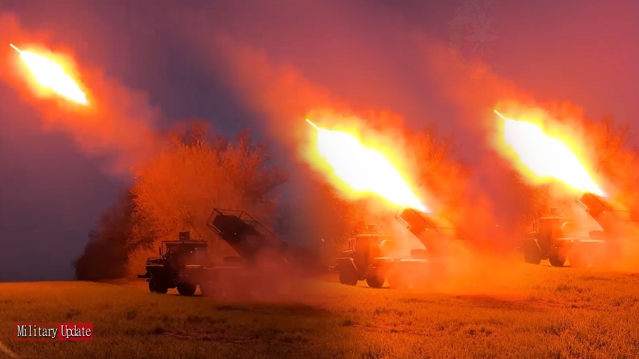 Российские Войска Начали Наступление на Нескольких Фронтах: &laquo;Град&raquo;, ТОС-1А и Беспилотники Сокрушают