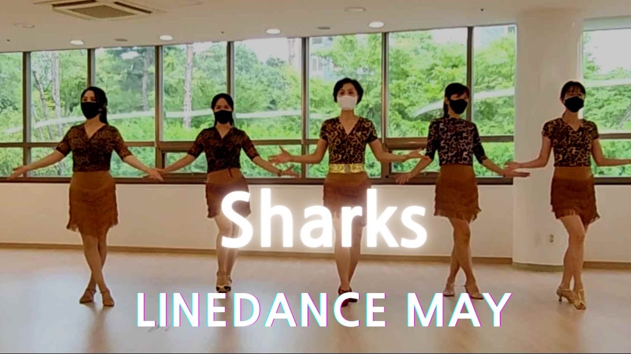 Sharks Line Dance (Intermediate: Julia Wetzel)-Demo