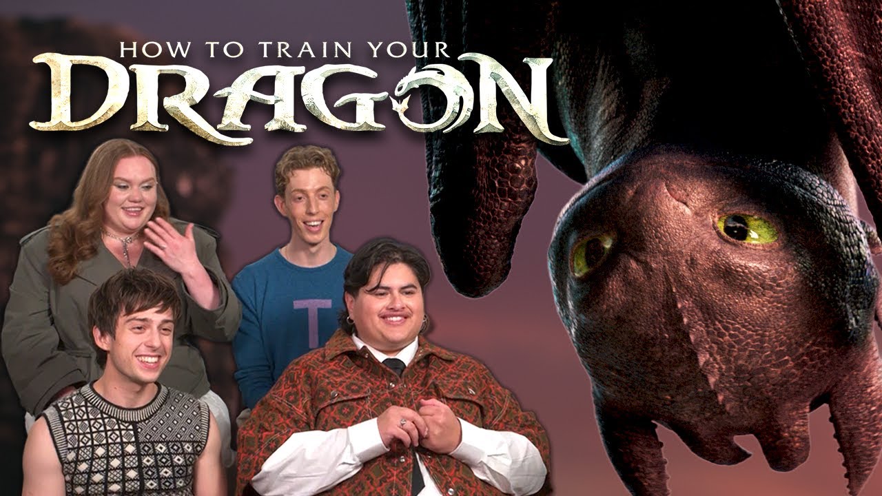 Backstage w/ The Cast of How to Train Your Dragon | Exclusive Interview