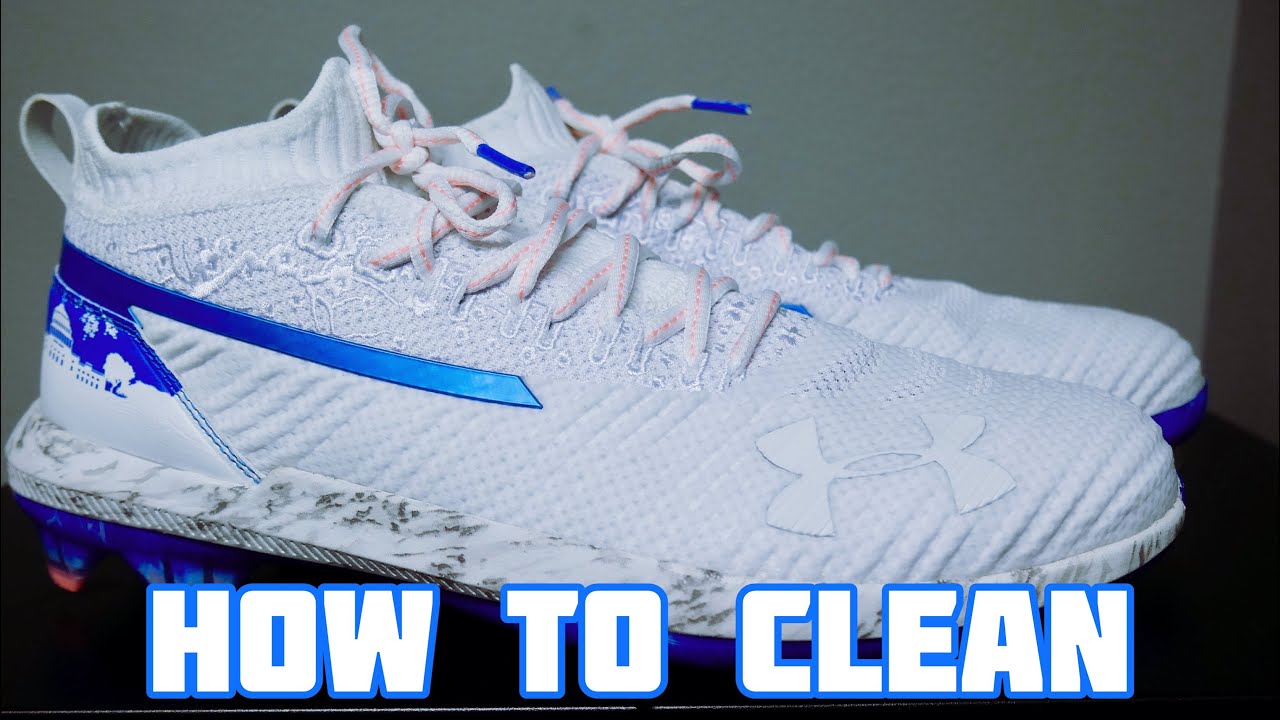 how to clean baseball cleats