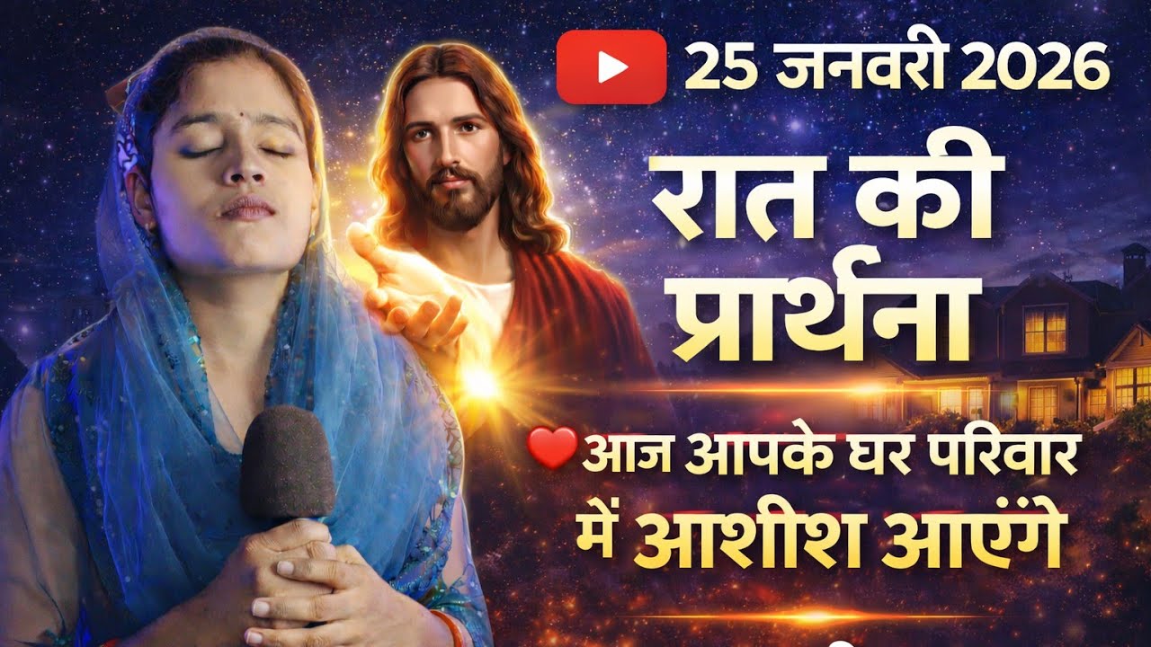 Night Prayer | प्रभु आपको आशीष देंगे | #motivation#pray#healingprayer#prayer#prarthna#yeshu 