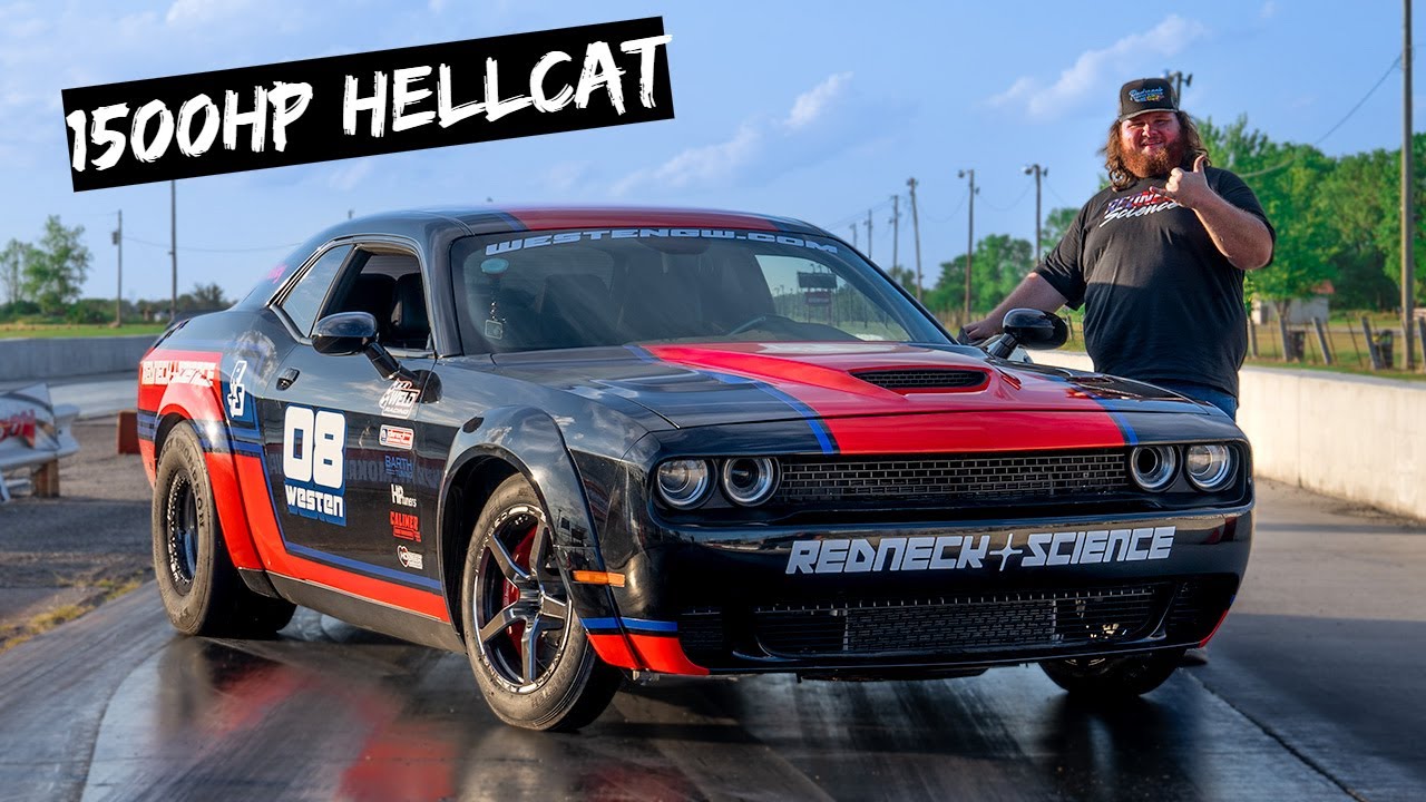 Я построил гоночный автомобиль Hellcat мощностью 1500 л.с. за 2 недели