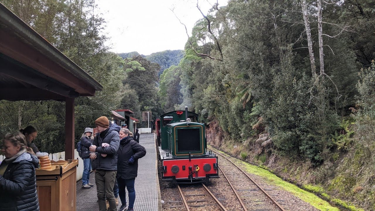 A Trip on the West Coast Wilderness Railway (Tasmanian Railway Vlog 1)