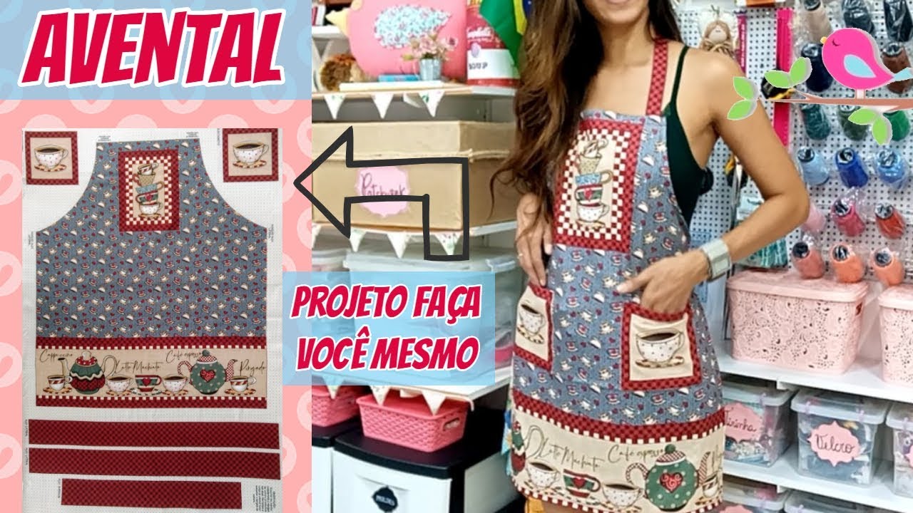 Avental - Projeto Faça Você Mesmo