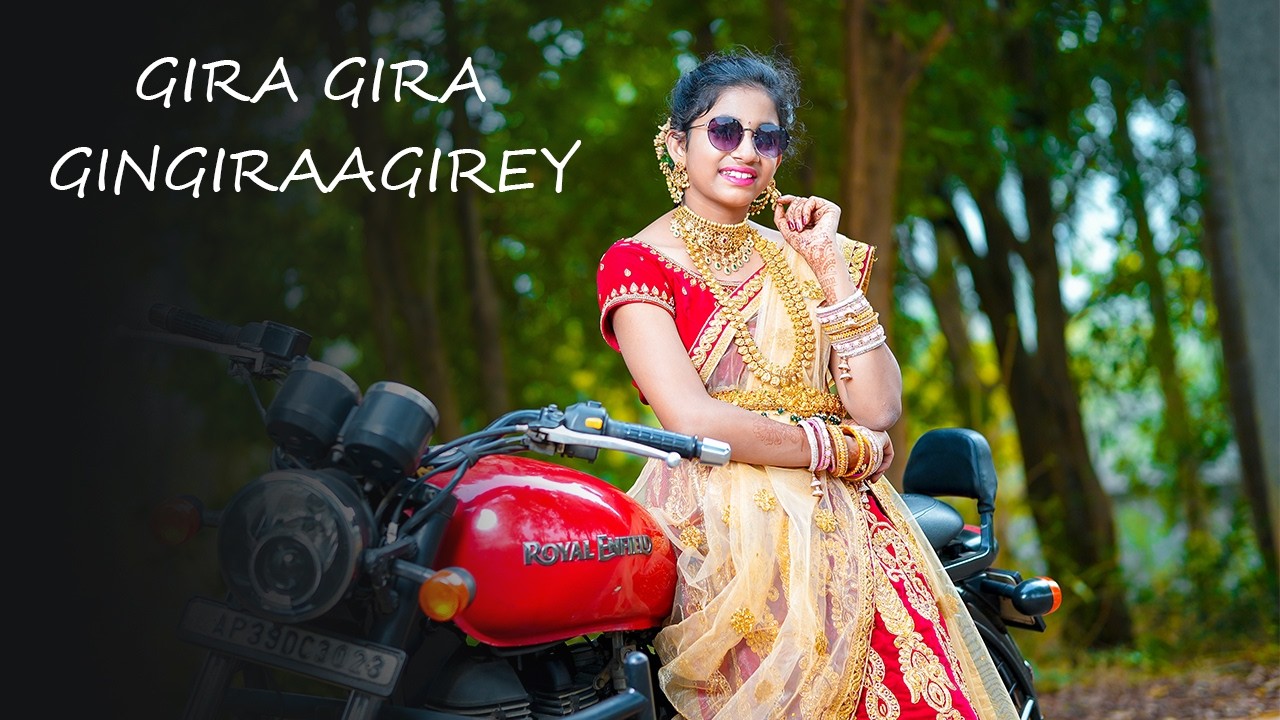 Gira Gira Gingiraagirey Video Song | 4k | Half Saree Ceremony Song | Telugu Traditional