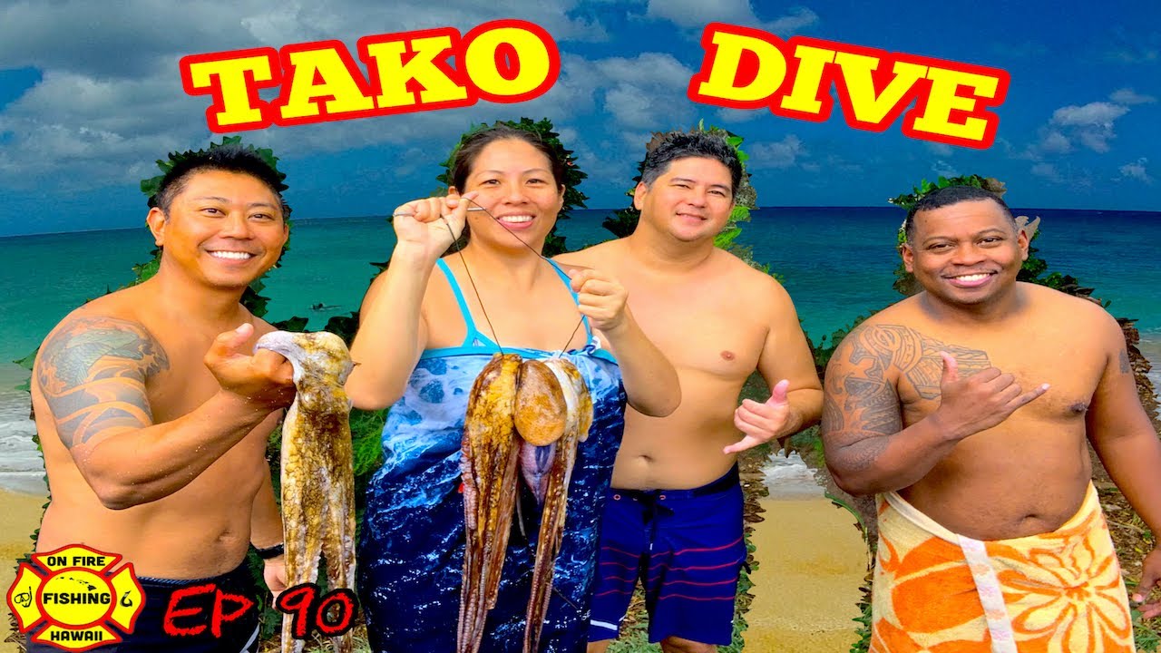 TAKO DIVE 2021, SPEARFISHING HAWAII, HOW TO FIND OCTOPUS (TAKO), TAKO EYE,  EP. 90