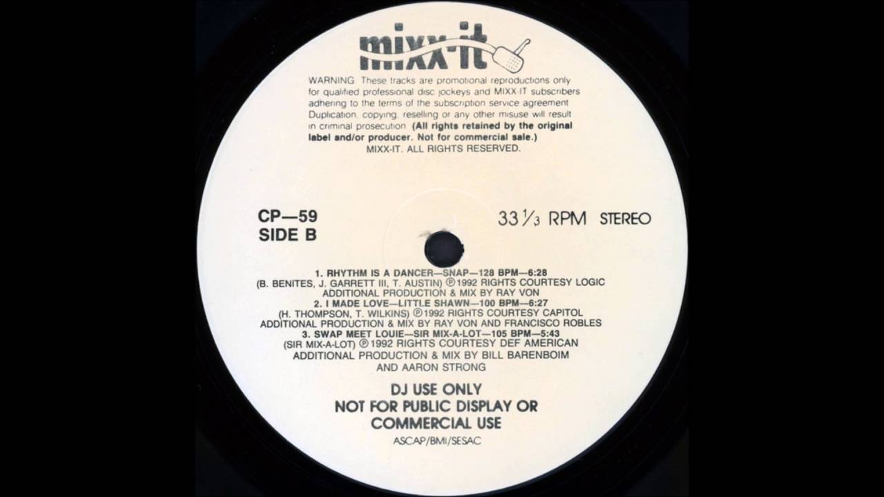 Snap - Rhythm Is A Dancer - Mixx-It