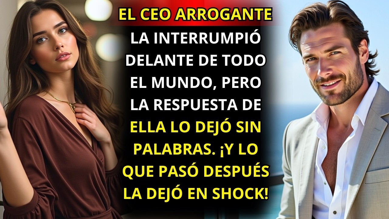NO PERDIÓ LA OPORTUNIDAD DE SOLTARLE UNA RESPUESTA AFILADA AL MILLONARIO ARROGANTE...
