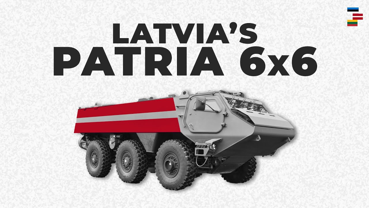 Сделано в Латвии: бронетранспортёр Patria 6x6 (CAVS)