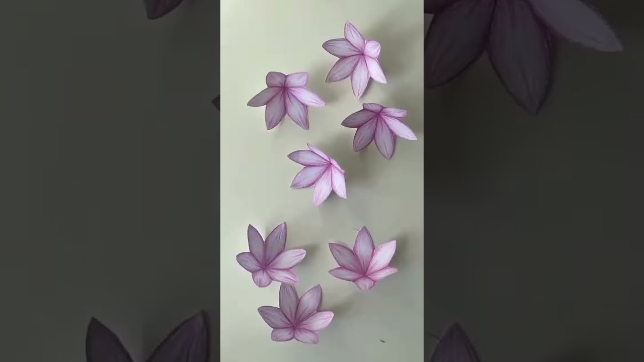 3 Boyutlu &Ccedil;i&ccedil;ek Yapalım
