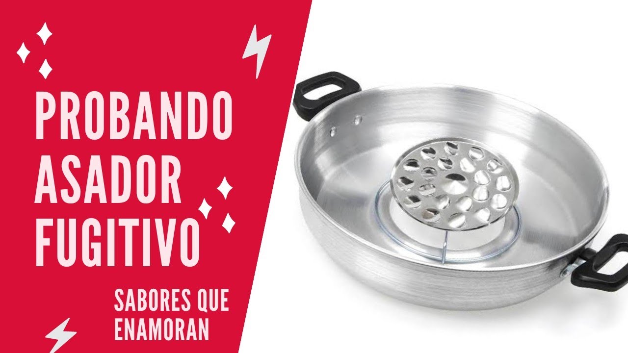 Probando el Asador Fugitivo 😀😃👍
