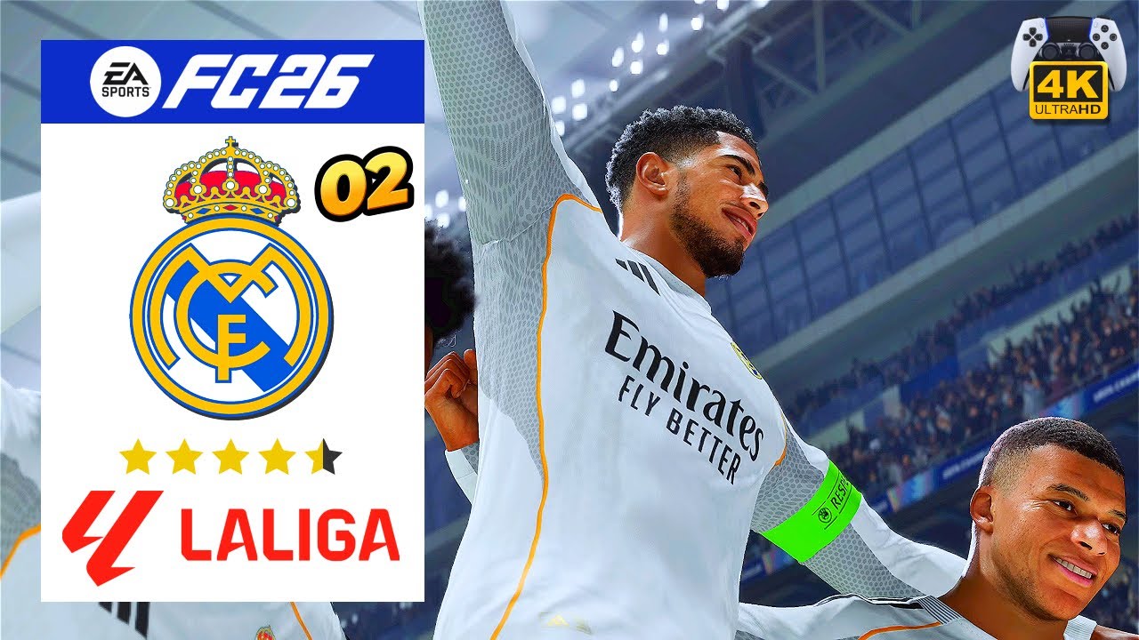 BELLINGHAM aparece cuando más lo NECESITAMOS | FC 26 Español PS5 4K