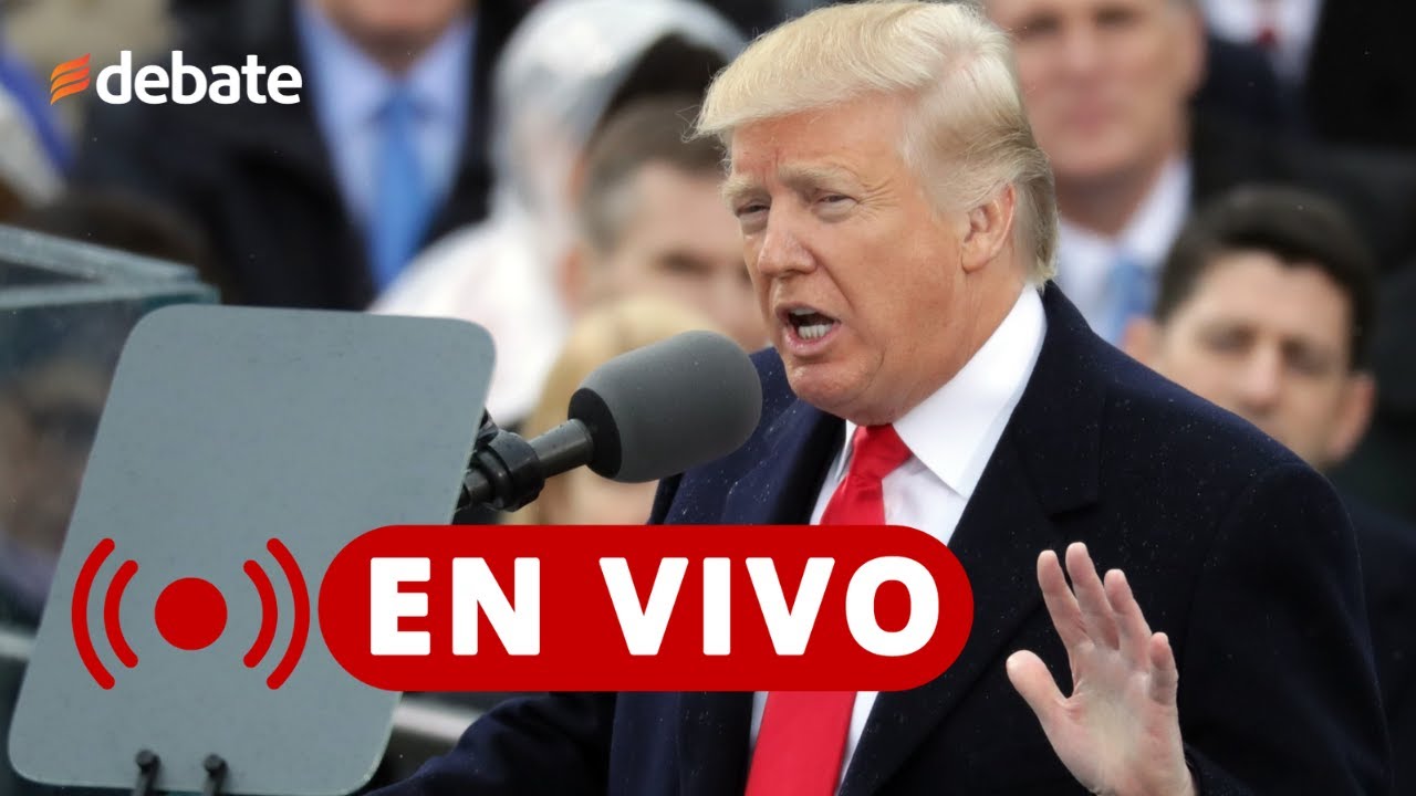 🔴Contin&uacute;a la toma de posesi&oacute;n de Donald Trump como 47&ordm; presidente de los Estados Unidos