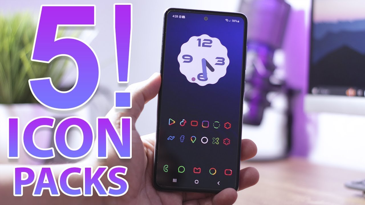 TOP Mejores PAQUETES DE ICONOS PARA ANDROID GRATIS !  ( Best ICON PACKS ) 2023