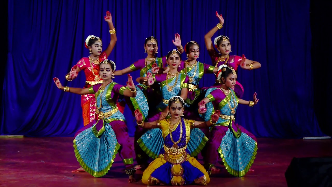Peacock flute music with Shiva stotram Semi classical Dance - Varna nrithyashaala - Varna Sampath