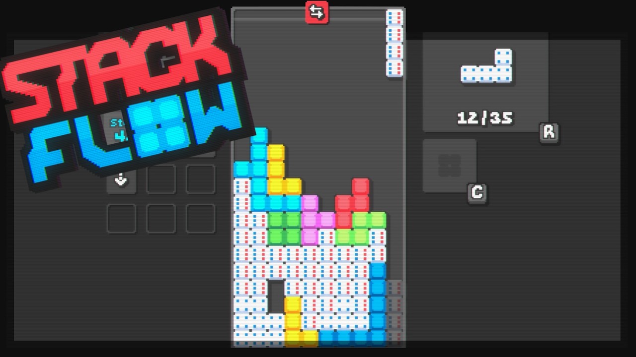 Calm And Collected Tetris Rougelike Gaming (No Commentary)
