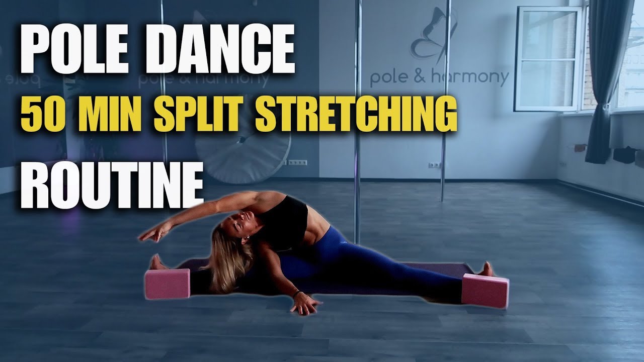 SPLIT STRETCH WORKOUT (FULL 50 MIN ROUTINE)