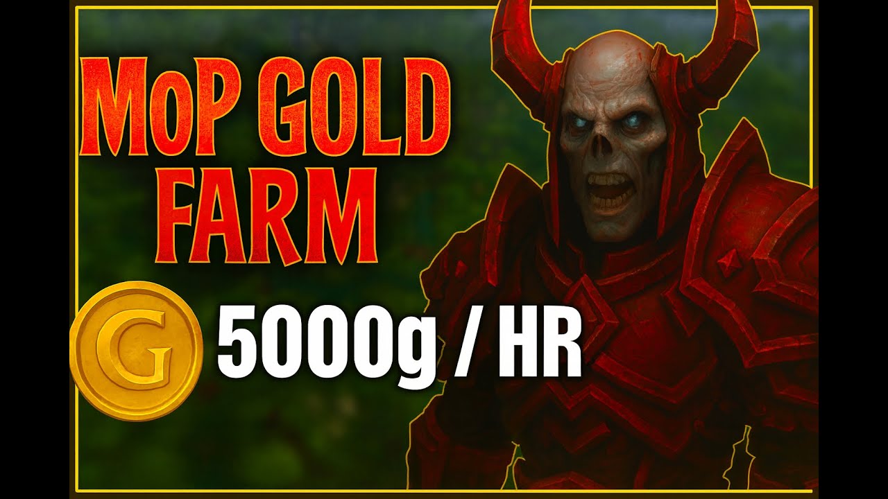 INSANE Gold Farm in Jade Forest!  – WoW MoP Classic