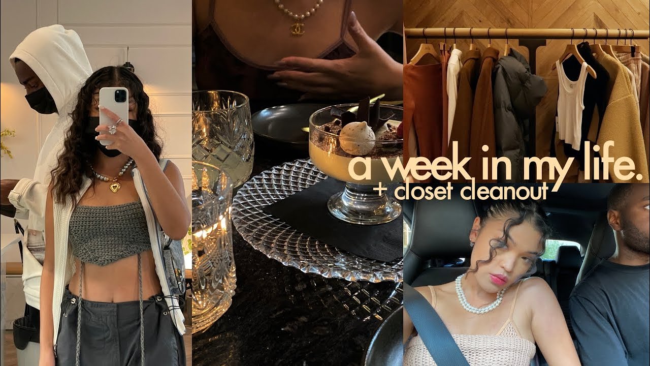 a week in my life VLOG | closet cleanout, selling clothes, shopping, etc