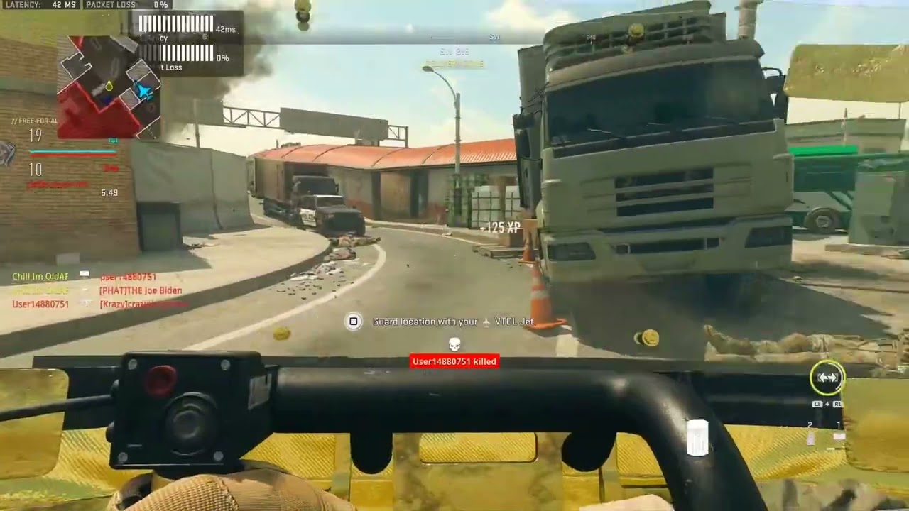 He was TERRIFIED to rush me in modern warfare