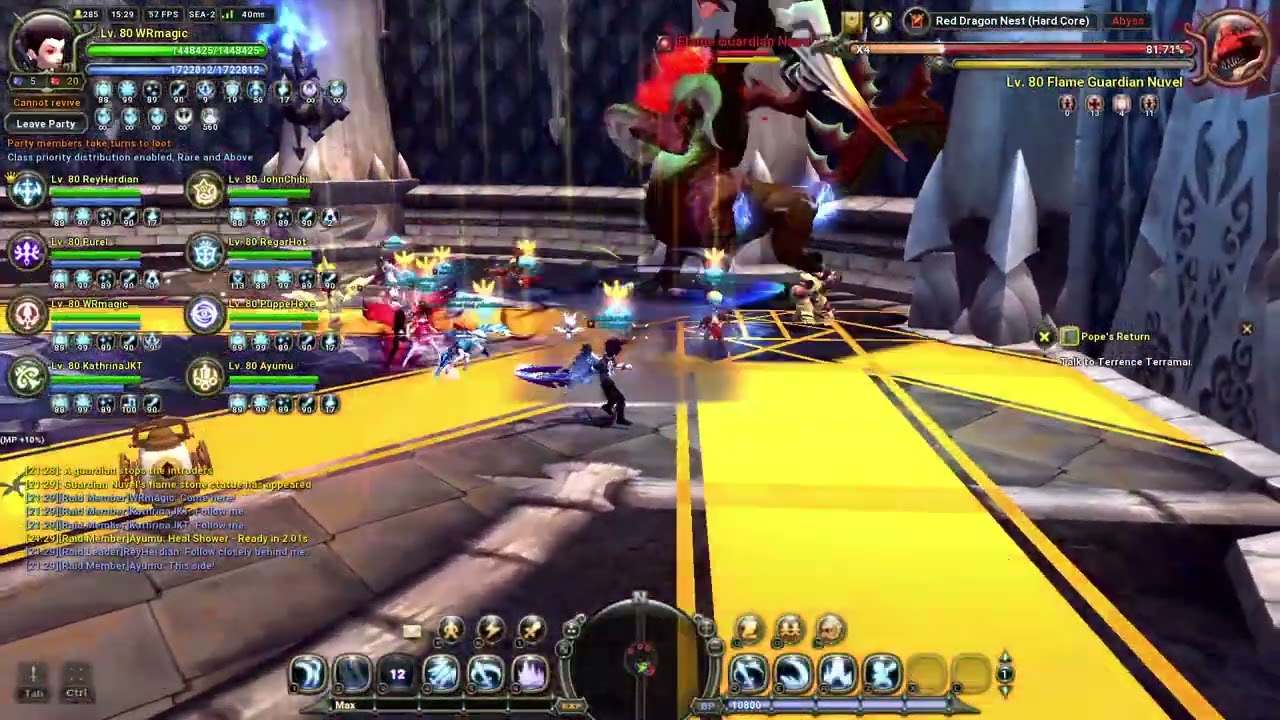 Red Dragon Nest Hardcore PoV Moon Lord  [Dragon Nest Origin]