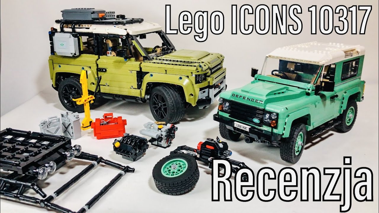 Lego Icons 10317 Land Rover Classic Defender 90 / Recenzja