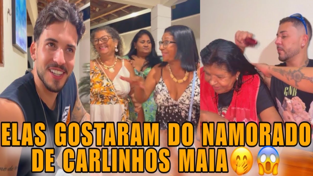 CARLINHOS MAIA SEM GRAÇA PORQUE AS TIAS GOSTARAM DE LÉO SEU NAMORADO🤭😱😂