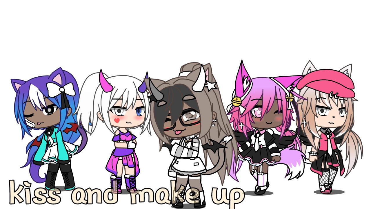 Kiss and make up /tradução/ (gacha life)