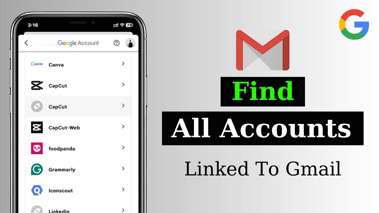How To Find All Accounts Linked to Gmail Account | Manage Third-Party Access
