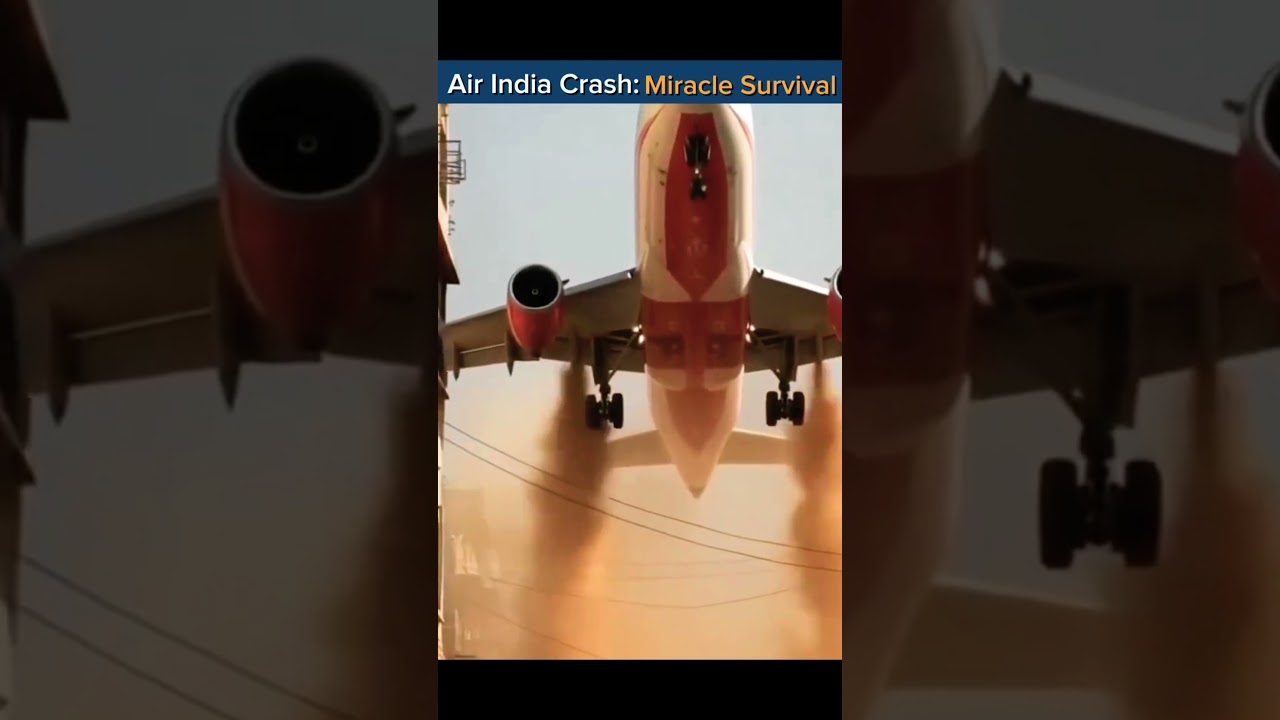 How Seat 11A Helped a Man Survive the Deadly Air India Plane Crash 