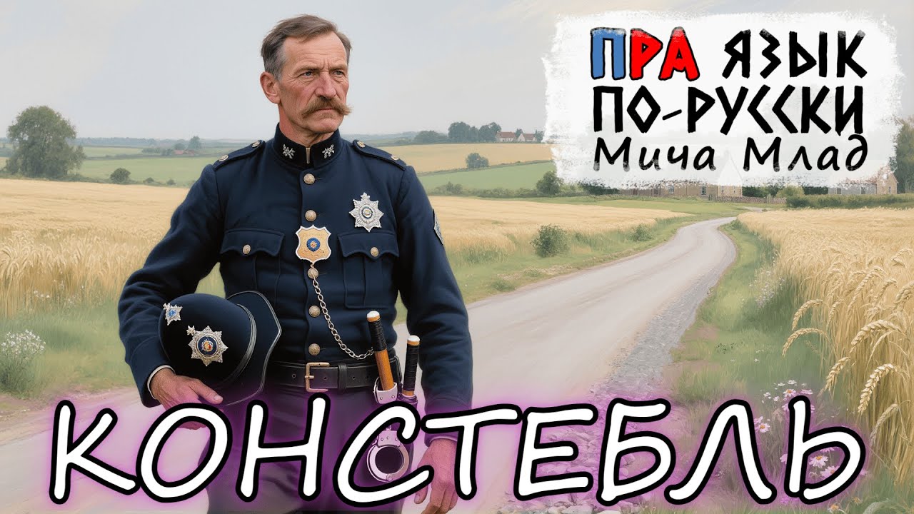 «КОНСТЕБЛЬ» что означает? Этимология слова - праязык