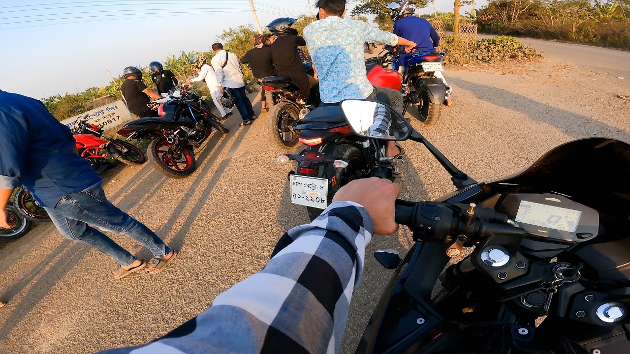 এক্সিডেন্ট এখানে ছেলেখেলা Ride With Gixxer SF | MSI Vlogs |