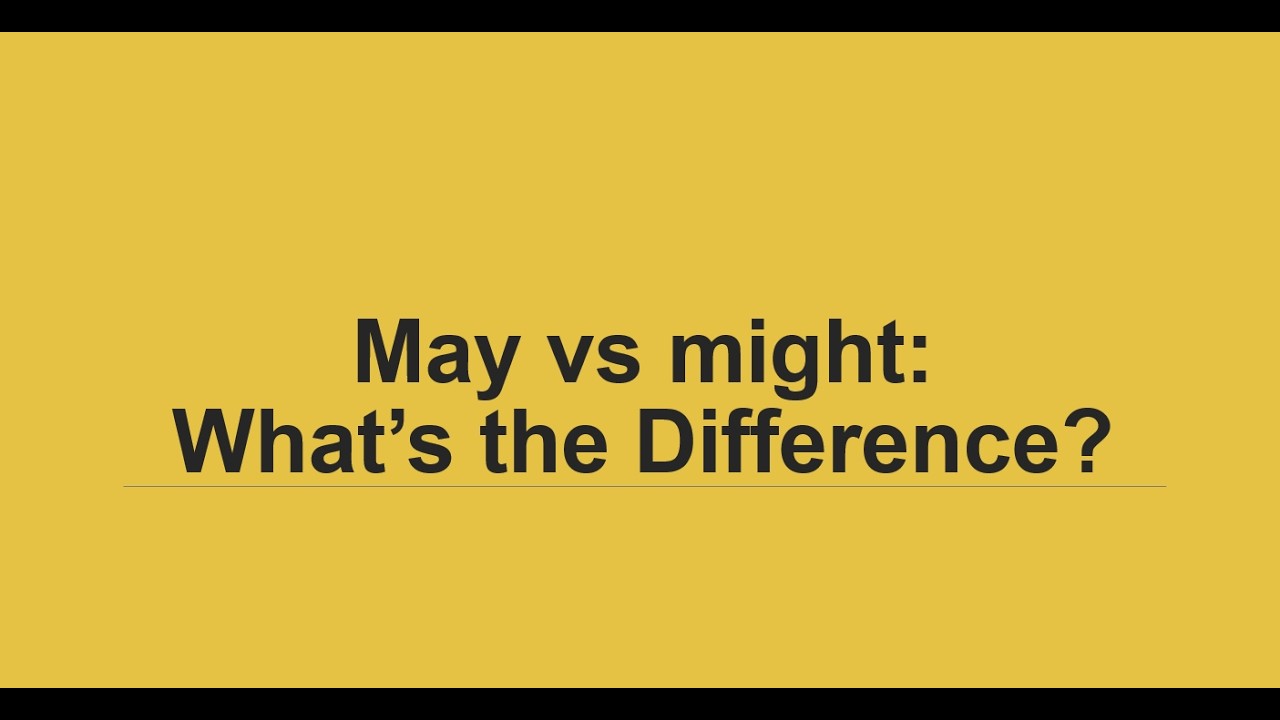May vs Might | What’s the Difference? | A2 English Grammar Lesson 40 | Learn English with Aime