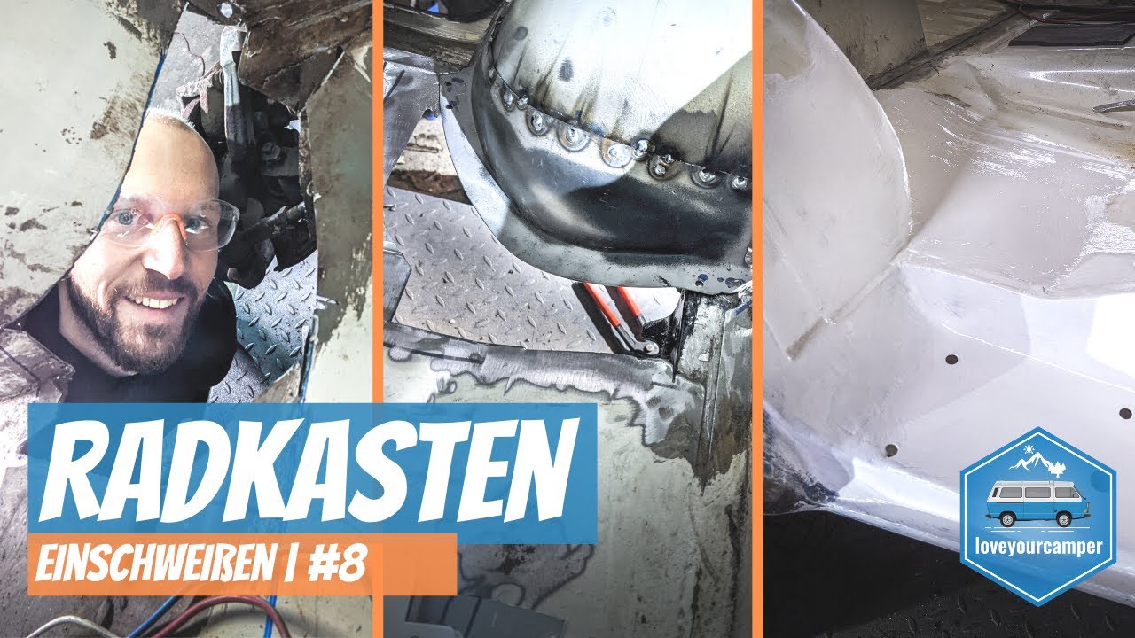 T3 Radkasten und Fußraum einschweißen I VW T3 Restaurierung | #8