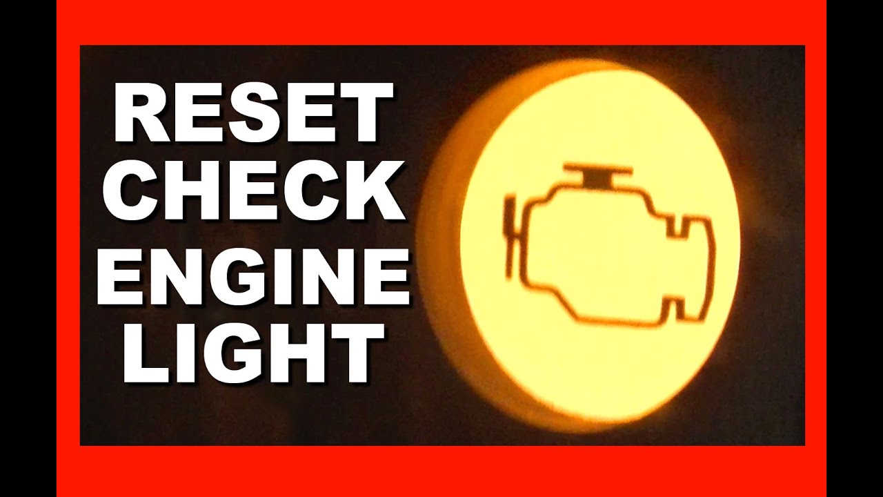 How To Reset Your Check Engine Light with no special tools