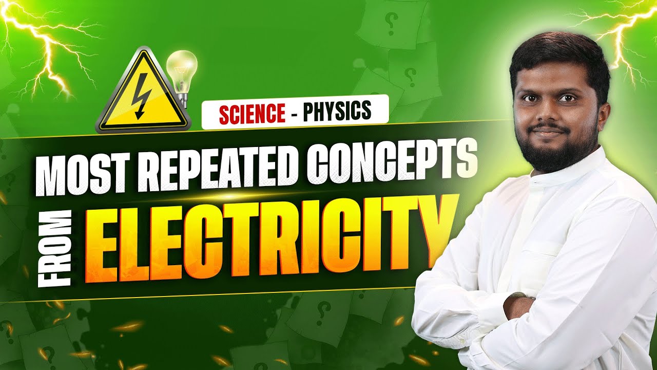 ⚡ Science Made Simple: Most Repeated Electricity Concepts!