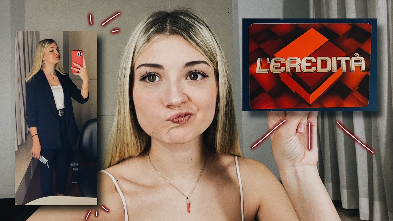 Ho partecipato all’EREDITÀ rai1 || vlog FF