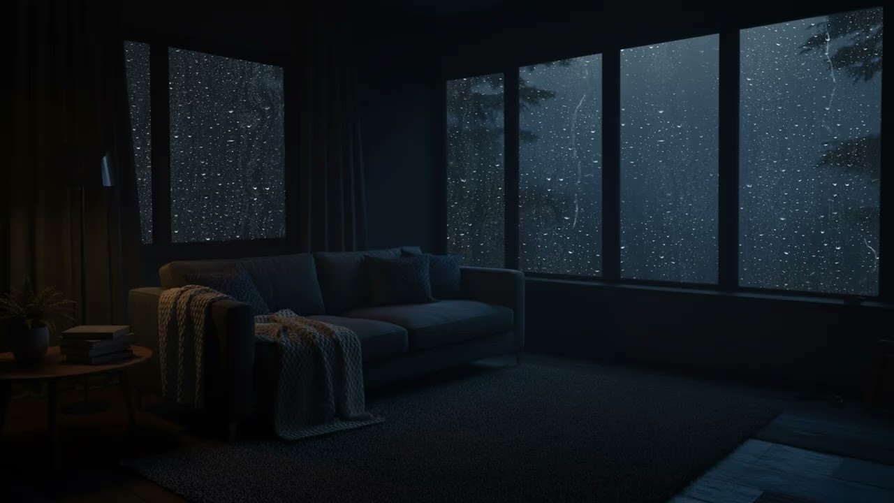 The Best Rain Sounds for Sleep | Calm Night Rain to Relax Your Mind and Fall Asleep Fast