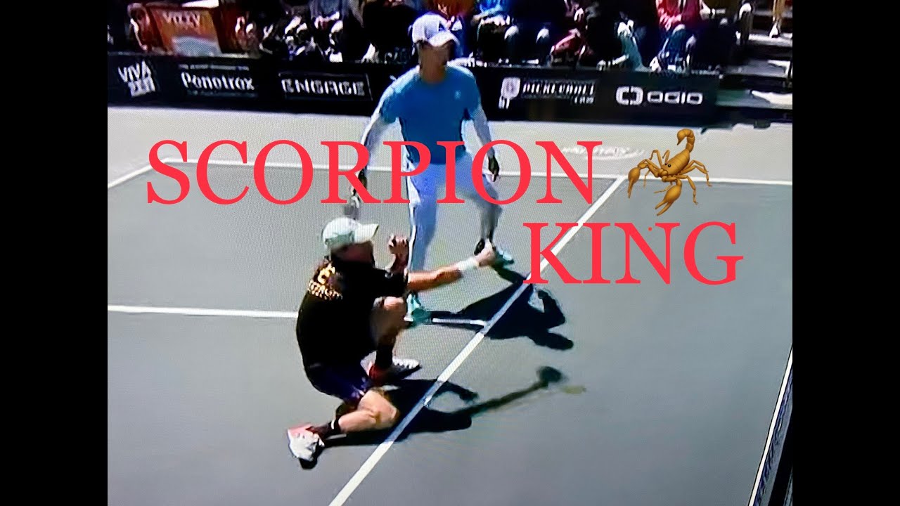 Defend Speedup Like This ! Collin Johns The Pickleball SCORPION KING