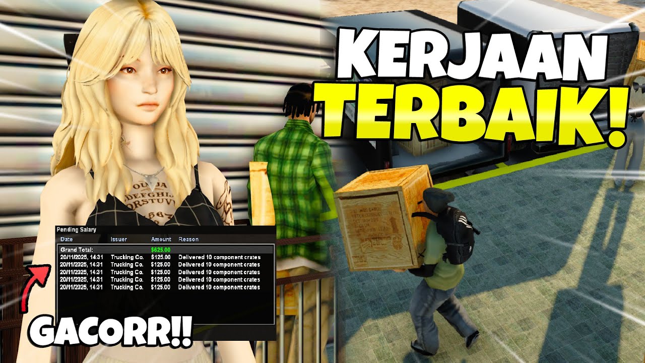 PEKERJAAN WORTH IT WAJIB KALIAN COBA DI JGRP !! - GTA SAMP