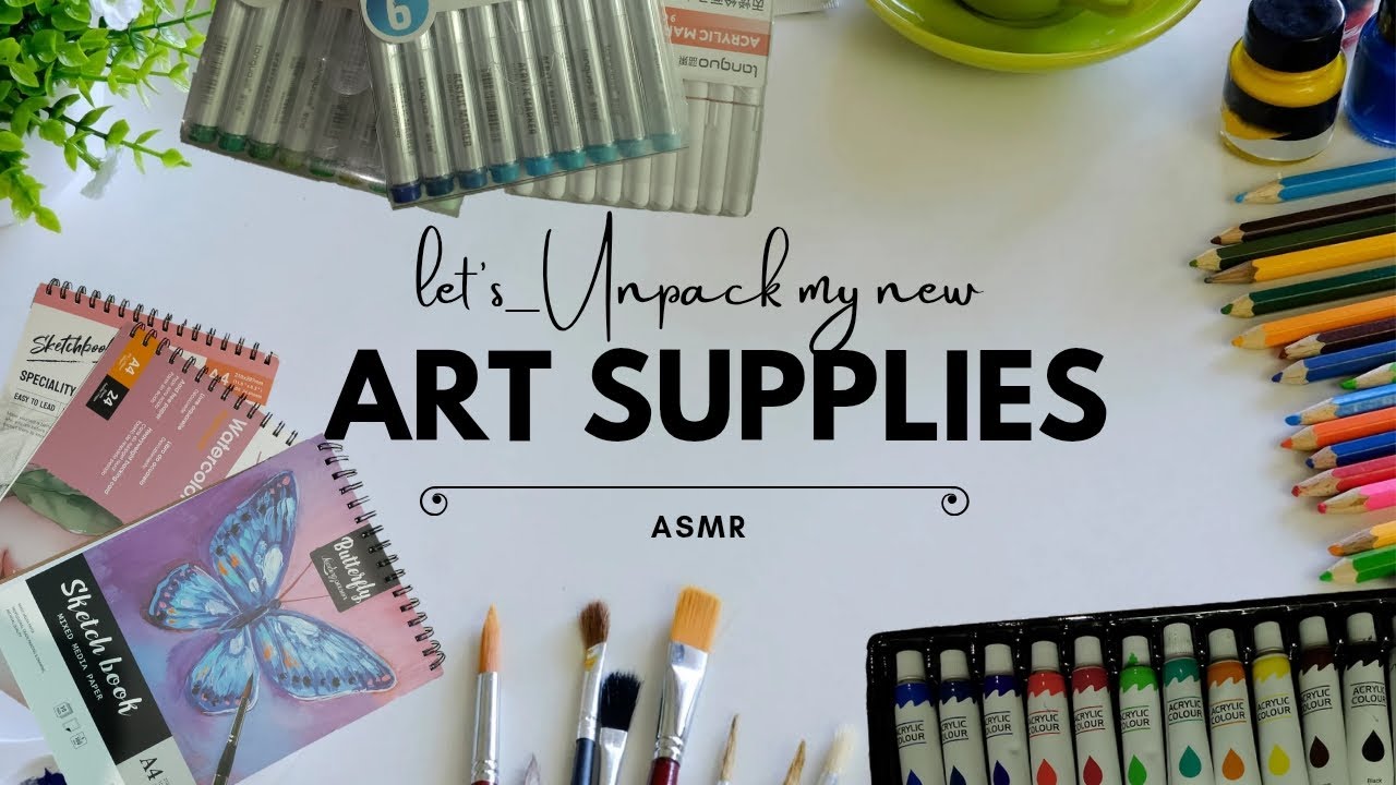 Let's_unpack_the_New_art_supplies_I_got_today 😯 #subscribe #art #artandcraft #artist 