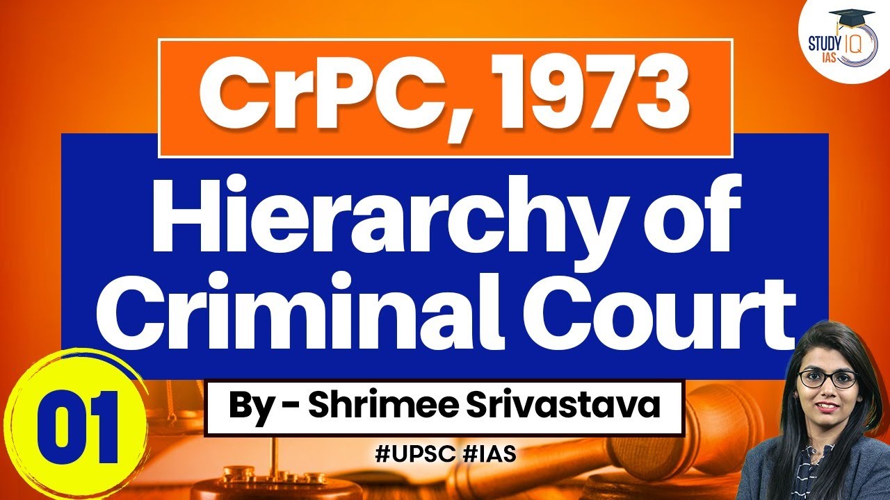 Hierarchy of Criminal Court | CrPC, 1973 | Judiciary exams | Judiciary Preparation