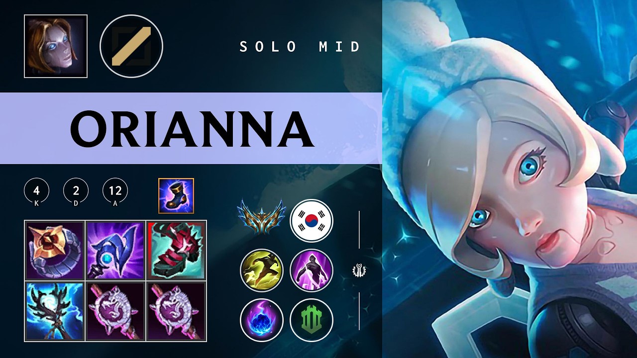 Orianna Mid vs Viktor - KR Challenger Patch 26.04