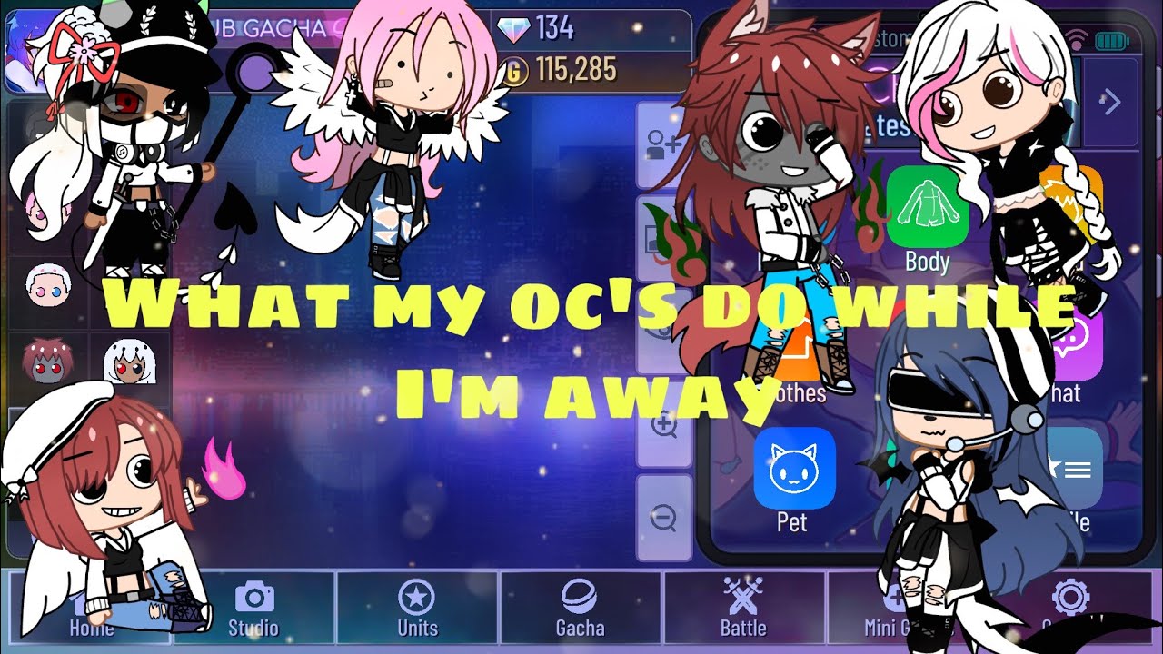 (Gacha Club) What my oc’s do while I’m away! (Pt.1)
