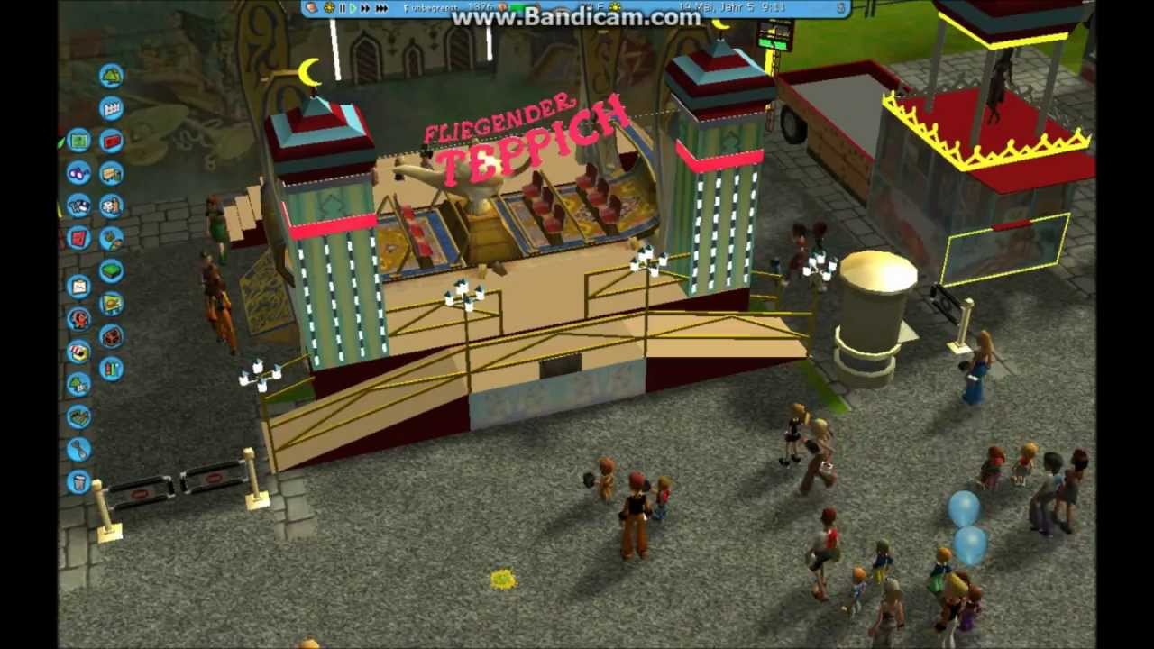 Let`s Build/Show Roller Coaster Tycoon 3 Kirmes Part 10