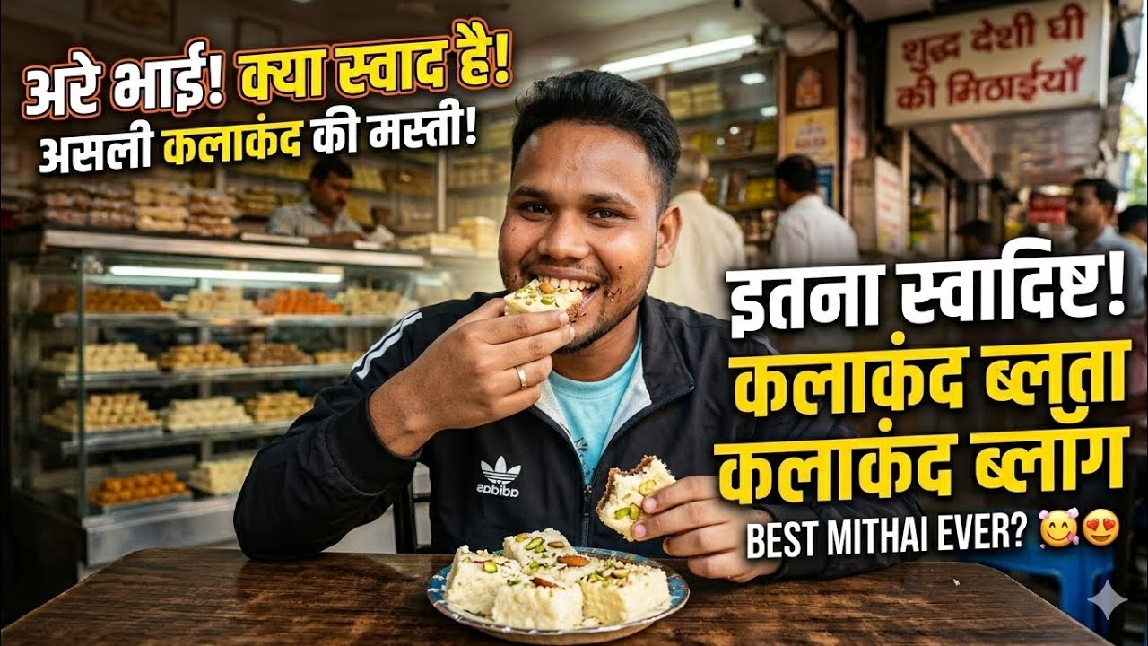 आज हमन कलाकंद मिठाई खाए हन 😋 ll #viral #cgrajuvlog #trending #vlog #comedy #funny #cg #mithai 