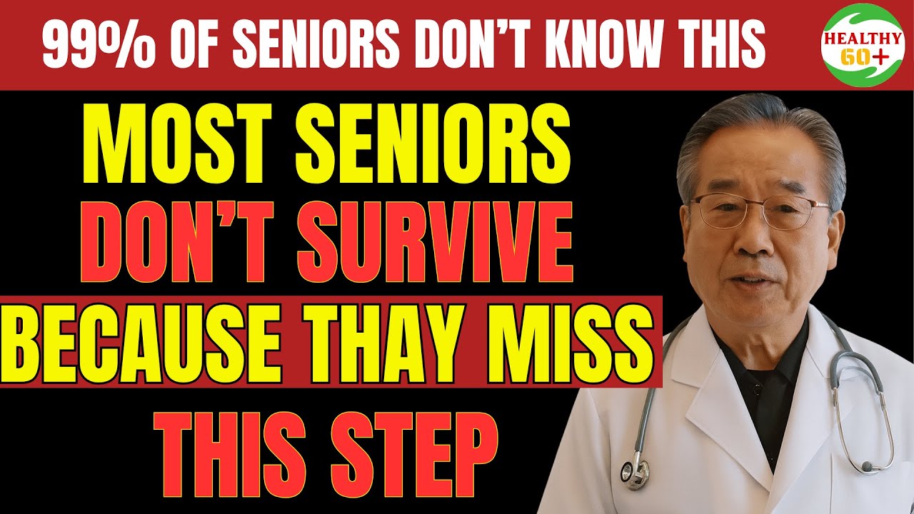 Over 60? 7 Life-Saving Tips to Survive a Heart Attack When You’re Alone | Senior Health