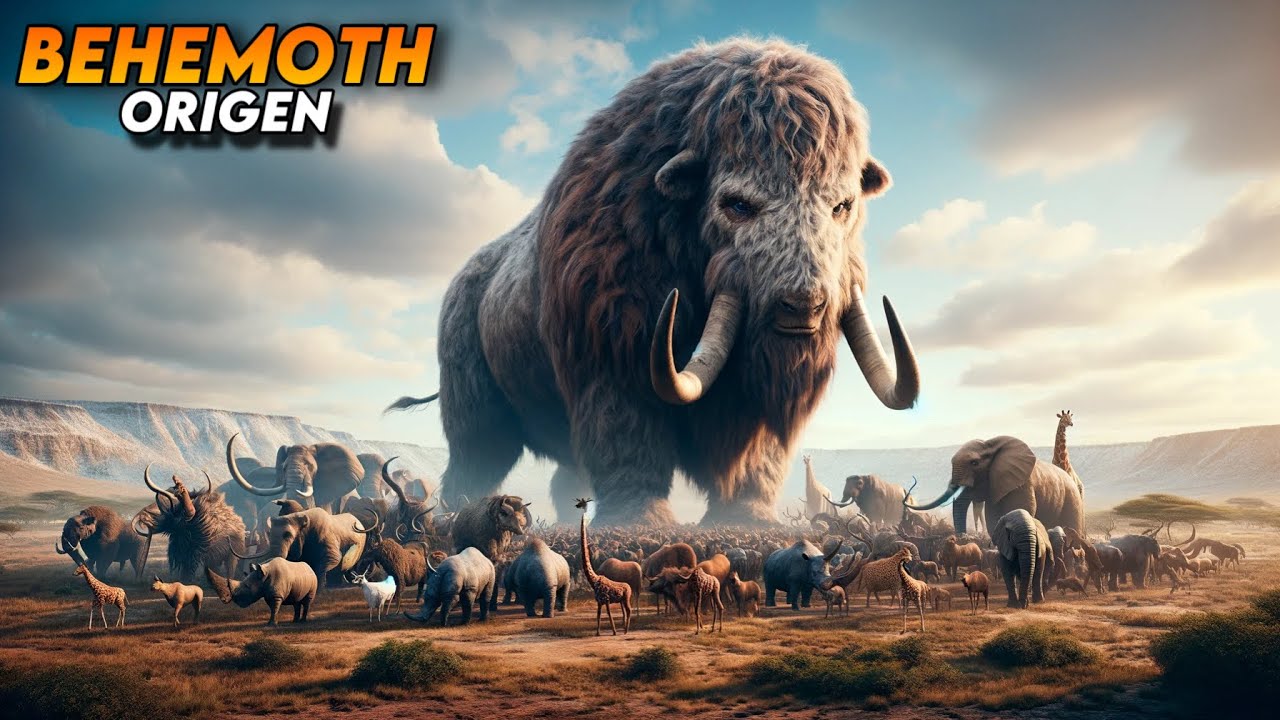 El BEHEMOTH: LA PRIMERA BESTIA COLOSAL CREADA POR DIOS